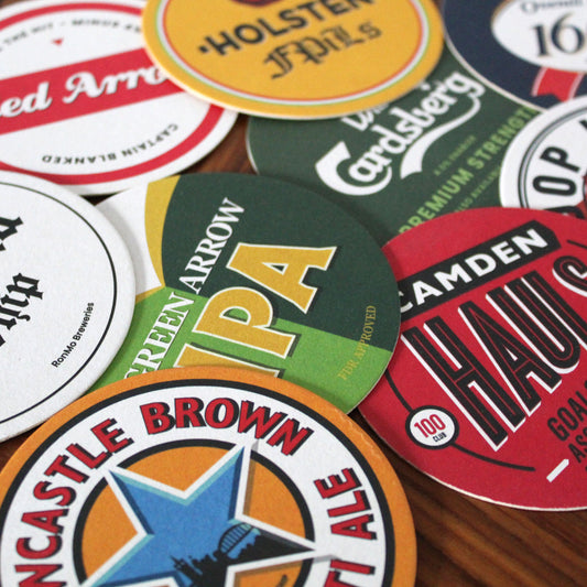 FANTASY LEAGUE FOOTBALL FPL 'OFF THE BAR' BEER MAT SET