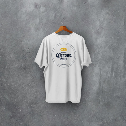 FANTASY LEAGUE FOOTBALL FPL 'OFF THE BAR' EFFECTIVE CORONASHIP T-SHIRT