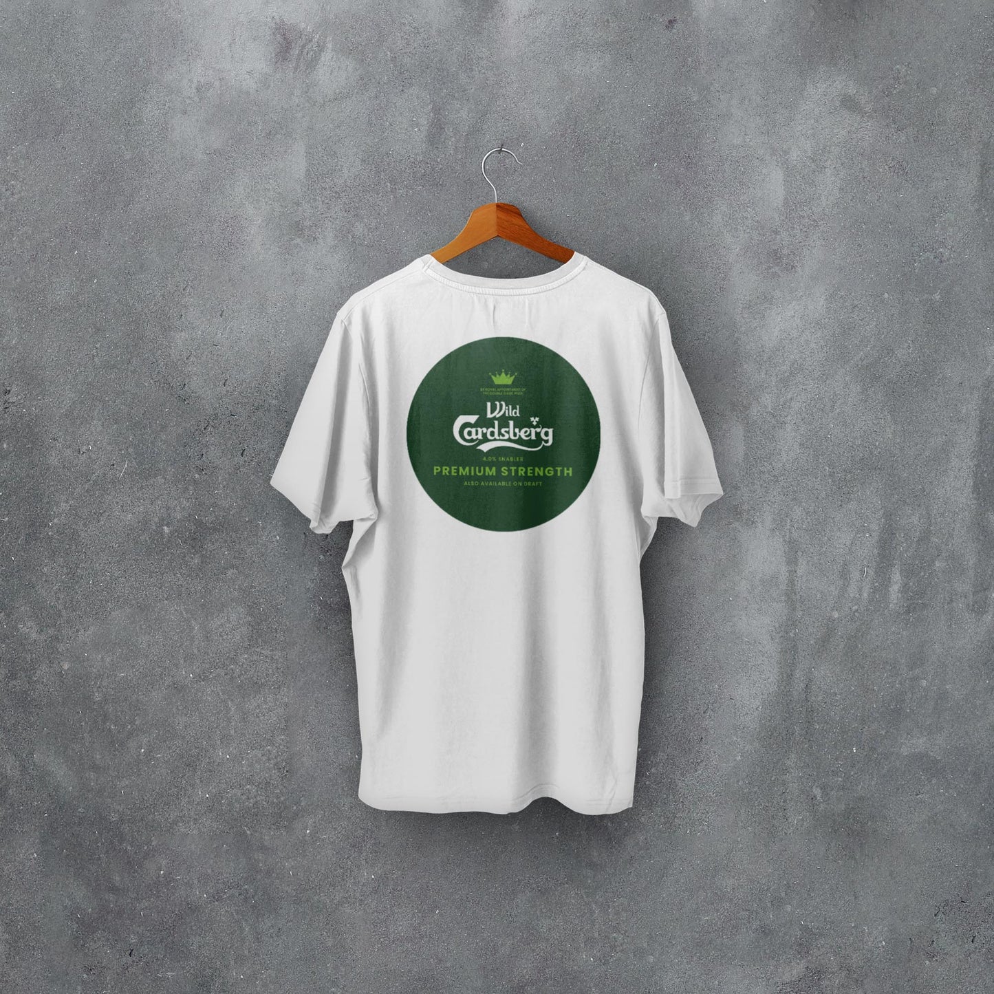 FANTASY LEAGUE FOOTBALL FPL 'OFF THE BAR' WILDCARDSBERG T-SHIRT